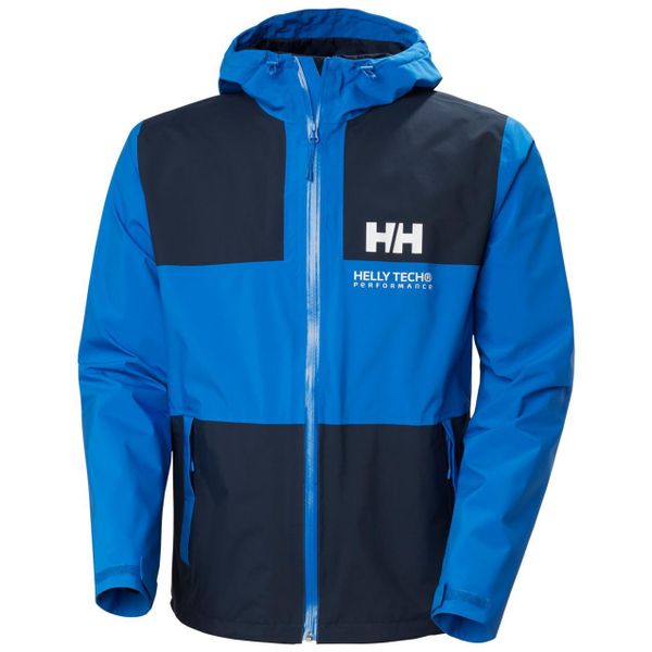 Kurtka wodoodporna Helly Hansen Ace Graphic. Czarne kurtki męskie Helly Hansen, m, bez wzorów, z poliamidu, bez kaptura. Za 631.00 zł.
