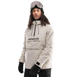 Kurtka snowboardowa męska W6 Eriz. Brązowe kurtki męskie SIROKO, l, bez wzorów, bez kaptura. Za 886.00 zł.