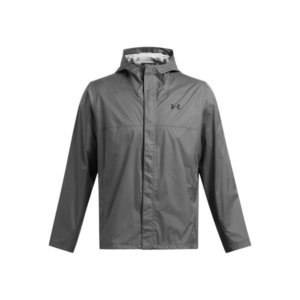 Kurtka przeciwdeszczowa Under Armour Stormproof Cloudstrike 2.0. Czarne kurtki męskie Under Armour, m, bez wzorów, bez kaptura. W wyprzedaży za 368.00 zł.