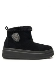 Blauer Śniegowce Emery 02 F4EMERY02 Czarny. Czarne śniegowce damskie Blauer, ze skóry, bez zapięcia. Za 329.99 zł.
