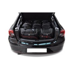 Torby Do Bagażnika Opel Insignia Grand Sport 2017-2023 5Szt Kjust. Czarne torby podróżne damskie KJUST, bez wzorów. Za 1,593.00 zł.