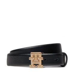 Pasek Damski Tommy Hilfiger. Czarne paski damskie Tommy Hilfiger, bez wzorów. Za 169.99 zł.
