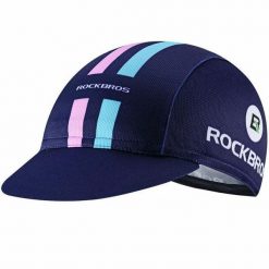 Czapka kolarska z daszkiem Rockbros MZ100. Czerwone czapki damskie ROCKBROS, bez wzorów, sportowe. Za 49.00 zł.