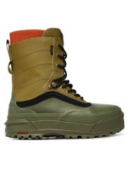 Vans Śniegowce Standard-Hi 2.0 Mte VN000Y1XOVB1 Khaki. Brązowe śniegowce damskie Vans, z materiału, bez zapięcia. Za 899.99 zł.