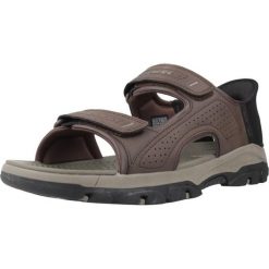Sandały SKECHERS SLIP-INS TRESMEN-REECE Brązowy. Brązowe sandały męskie Skechers, bez wzorów, z syntetyku, bez zapięcia. Za 277.99 zł.