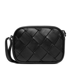 Torebka JENNY. Czarne listonoszki damskie Jenny, bez wzorów, bez dodatków. Za 99.99 zł.