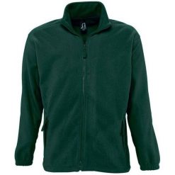 Bluza Polarowa Unisex Dla Dorosłych North. Zielone bluzy damskie SOL'S, na zimę, s, bez wzorów, z polaru, sportowe, bez ramiączek, bez kaptura. Za 109.99 zł.