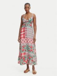 Iconique Sukienka letnia Lidia IC26-095 Kolorowy Regular Fit. Sukienki damskie Iconique, na lato, m, bez wzorów, z syntetyku, bez kołnierzyka, bez ramiączek. Za 339.99 zł.