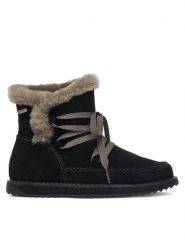 EMU Australia Śniegowce Thorsby W13215 Czarny. Czarne śniegowce damskie Emu Australia, ze skóry, bez zapięcia. Za 789.99 zł.