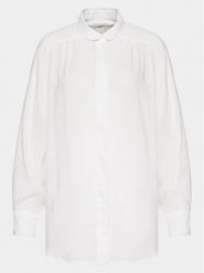 Lee Koszula Shirred 112351208 Biały Relaxed Fit. Białe koszule damskie Lee, m, bez wzorów, z bawełny, bez kołnierzyka, bez ramiączek. Za 209.99 zł.