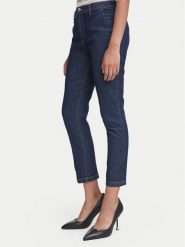 Rinascimento Jeansy CFC0129955003 Niebieski Slim Fit. Niebieskie jeansy damskie Rinascimento, bez wzorów, z bawełny. Za 414.99 zł.