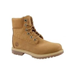 Buty Turystyczne Damscy Skóra 6 In Premium. Szare obuwie trekkingowe damskie Timberland, z koronki, bez zapięcia. Za 549.99 zł.