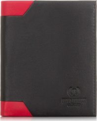 Paolo Peruzzi PORTFEL MĘSKI PAOLO PERUZZI SKÓRZANY RFID IN-16-RED. Czerwone portfele męskie Paolo Peruzzi, bez wzorów. Za 97.66 zł.