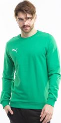 Puma Bluza męska Puma Team Goal Casuals Crew Neck Sweat zielona 658592 05 M. Zielone bluzy męskie Puma, m, bez wzorów, bez ramiączek, bez kaptura. Za 174.00 zł.