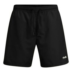 Spodenki kąpielowe męskie Fila Somalia. Niebieskie kąpielówki męskie Fila, bez wzorów, sportowe. Za 95.00 zł.
