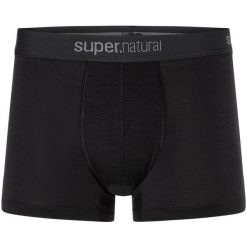 Bokserki termoaktywne męskie SUPER.NATURAL Tundra 175 Boxer. Niebieskie bokserki męskie super.natural, bez wzorów. Za 219.99 zł.