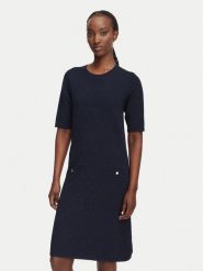 JOOP! Sukienka dzianinowa 263Kn32Kulana 30103289 Granatowy Slim Fit. Niebieskie sukienki damskie JOOP!, bez wzorów, z dzianiny, bez kołnierzyka, bez ramiączek. Za 969.99 zł.