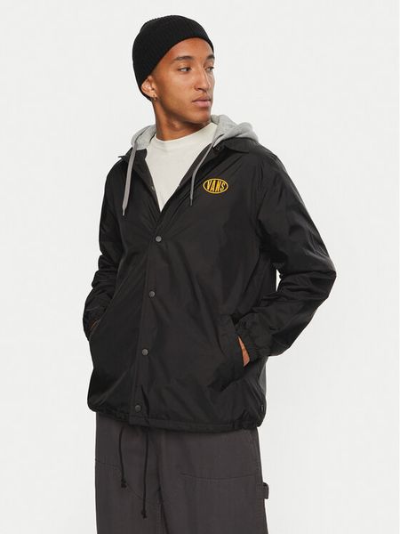 Vans Kurtka przejściowa Riley II VN000HMH Czarny Regular Fit. Czarne kurtki męskie Vans, m, bez wzorów, z syntetyku, bez kaptura. Za 219.99 zł.