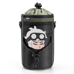 Torba na butelkę Rockbros turystyczna z paskiem na ramię 1l - zielona. Zielone torby na ramię męskie ROCKBROS, z nylonu, na ramię. Za 59.99 zł.