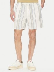Tommy Jeans Szorty materiałowe DM0DM21948 Écru Regular Fit. Szorty męskie Tommy Jeans, bez wzorów, z bawełny. Za 179.99 zł.