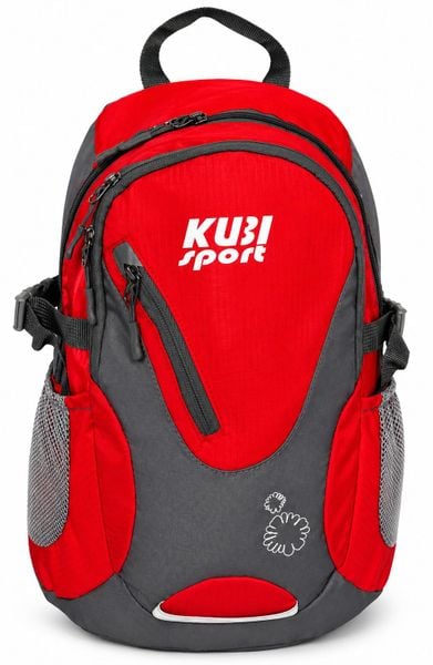 Plecak turystyczny Mountains 20 L. Czerwone plecaki męskie KUBISPORT, bez wzorów, z materiału, sportowe. Za 74.00 zł.