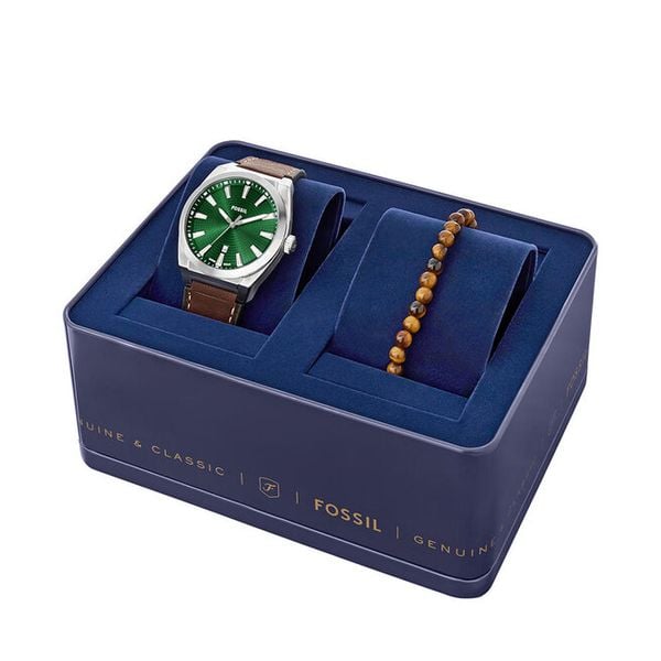 Zegarek Fossil. Brązowe zegarki męskie FOSSIL, bez wzorów. Za 729.99 zł.