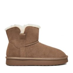 Śniegowce Lasocki. Brązowe śniegowce damskie Lasocki, bez zapięcia. Za 219.99 zł.