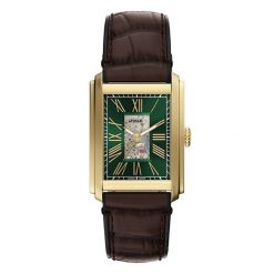 Fossil Mężczyźni zegarek Carraway - stal nierdzewna i skóra Zegarki męskie 1 ct Męskie. Brązowe zegarki męskie FOSSIL, bez wzorów, z materiału, szklane. Za 1,109.99 zł.