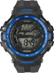 Zegarek Sekonda Zegarek męski Sekonda 1520 czarny. Czarne zegarki męskie Sekonda, bez wzorów. Za 208.00 zł.