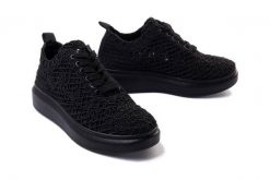 ARTIKER RELAKS 50C1114 black, półbuty damskie. Czarne półbuty damskie Artiker Relaks, na lato, bez wzorów, bez obcasa, bez zapięcia. Za 123.92 zł.
