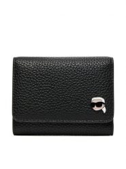 KARL LAGERFELD Portfel A4W32003 Czarny. Czarne portfele damskie KARL LAGERFELD, ze skóry. Za 419.99 zł.