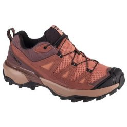 Buty Salomon X Ultra 360 Ltr 475719 brązowe. Brązowe obuwie trekkingowe damskie z gumy, bez zapięcia. Za 634.91 zł.