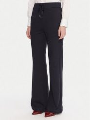 Maryley Spodnie dresowe 25IB558/07BL Granatowy Relaxed Fit. Niebieskie spodnie dresowe damskie Maryley, bez wzorów, z bawełny. Za 389.99 zł.