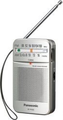 Radio Panasonic Radioodtwarzacz przenośne Panasonic RF-P50DEG-S (kolor srebrny). Szare radia PANASONIC. Za 100.85 zł.