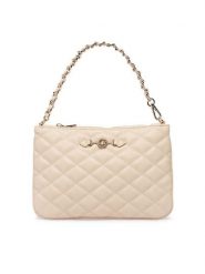 Guess Torebka PW7587 P6474 Beżowy jasny. Brązowe torebki do ręki damskie Guess, z aplikacjami, ze skóry, bez dodatków. Za 264.99 zł.