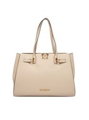 LOVE MOSCHINO Torebka JC4124PP1OLM0110 Écru. Shopperki damskie Love Moschino, bez wzorów, ze skóry, bez dodatków. Za 1,099.00 zł.