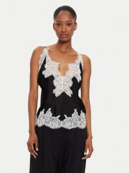 Herskind Top Zew 5292370 Czarny Regular Fit. Czarne topy damskie Herskind, bez wzorów, z wiskozy, bez kołnierzyka, bez ramiączek. Za 669.99 zł.