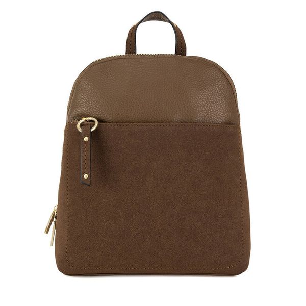 Plecak Lasocki. Brązowe plecaki damskie Lasocki, bez wzorów. Za 199.99 zł.