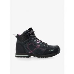 Buty turystyczne damskie wysokie CMP Alcor 2.0 Mid WP. Szare obuwie trekkingowe damskie CMP, bez zapięcia. Za 343.99 zł.