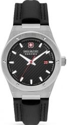 Zegarek Swiss Military Hanowa Swiss Military Hanowa SMWGB2101601 Zegarek męski czarna tarcza 43 mm. Czarne zegarki męskie Swiss Military Hanowa, bez wzorów. Za 760.99 zł.