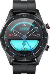 Smartwatch Kumi Magic GT3 Czarny (MGT3B). Czarne zegarki smartwatch Kumi, bez wzorów. Za 137.99 zł.
