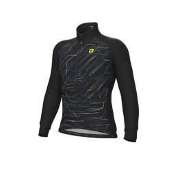 Kurtka rowerowa męska Alé Cycling Solid Byte. Czarne kurtki męskie ALÉ CYCLING, l, bez wzorów, bez kaptura. W wyprzedaży za 542.99 zł.