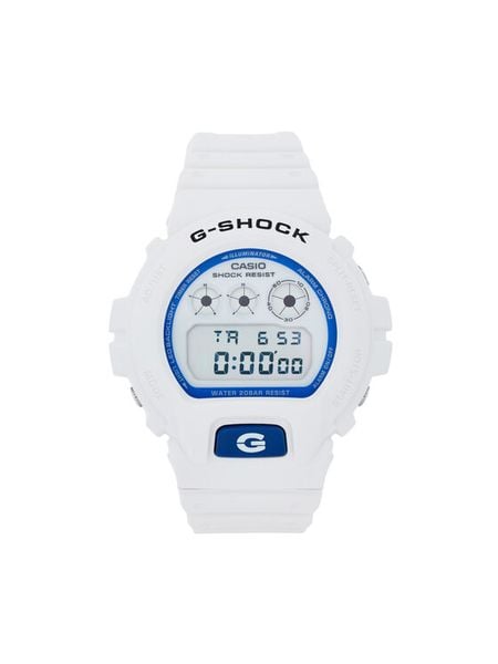 G-Shock Zegarek DW-6900HDS-7ER Biały. Białe, cyfrowe zegarki męskie G-Shock, bez wzorów. Za 419.99 zł.
