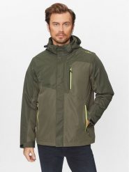CMP Kurtka outdoor 31Z1587D Khaki Regular Fit. Brązowe kurtki sportowe męskie CMP, m, bez wzorów, z syntetyku, bez kaptura, outdoorowe. Za 489.99 zł.