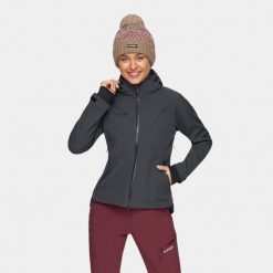 Kurtka softshell trekkingowa damska Alpinus Minthi. Szare kurtki sportowe damskie Alpinus, m, bez wzorów, z softshellu, bez ramiączek, bez kaptura, trekkingowe. Za 399.00 zł.