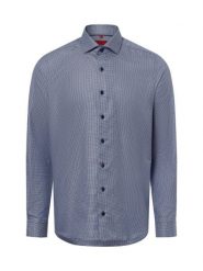 Finshley & Harding koszula biznesowa - non-iron Mężczyźni Slim Fit Bawełna niebieski, 45. Niebieskie koszule męskie Finshley & Harding, m, bez wzorów, z bawełny, biznesowe, bez kołnierzyka, bez ramiączek. Za 229.95 zł.