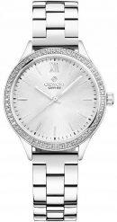 Zegarek Giewont Zegarek Damski Giewont Sapphire Srebrny GW1140-B1. Niebieskie zegarki damskie Giewont, srebrne. Za 212.67 zł.