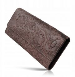 Paolo Peruzzi Skórzany portfel damski brązowy IN-35-BR. Brązowe portfele damskie Paolo Peruzzi. Za 111.82 zł.