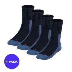Skarpety do chodzenia unisex – Multi Blue – 4 pary. Niebieskie skarpetki damskie Xtreme, bez wzorów, z elastanu. Za 228.29 zł.