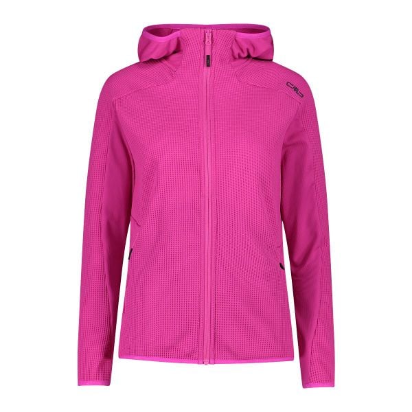 Bluza damska turystyczna CMP 35G6496. Czerwone bluzy damskie CMP, l, bez wzorów, sportowe, bez ramiączek, bez kaptura. W wyprzedaży za 209.99 zł.